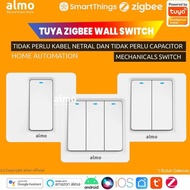 New ALMO Tuya Smart ZigBee Mechanical Switch - Smart Switch Home IoT