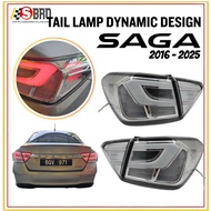 PROTON SAGA VVT 2016 - 2025 DYNAMIC DESIGN TAIL LAMP TAIL LIGHTS LED WHITE ALBINO OEM