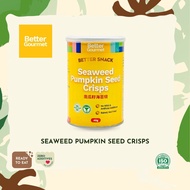 Better Gourmet Better Snack Pumpkin Seed Seaweed Crisps 40g