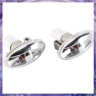 (Y W Z H)2Pcs Car Partner Side Steering Indicator Repeater Light for  108 107 407 206 6325G3 for Cit