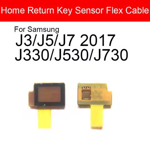 Home Key Button Return Light Sensor Menu Keyborad Flex Cable For Samsung Galaxy J3 J5 J7 2017 J330 J
