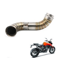 Motorcycle Exhaust Catalyst Delete Pipe Escape Catalizador Eliminator Slip-on For DUKE 790 2018 2019 2020 Fit 790