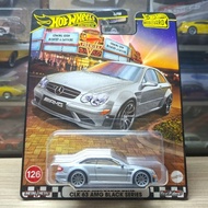 Hot Wheels 2008 Mercedes Benz CLK 63 Black Series - Boulevard 126 - Hotwheels Original - Premium