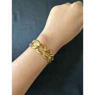 Napier Goldtone Link Bracelet