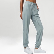 Lululemon's new smooth and loose fitting sports pants, women's mid rise sports pants, fitness pants, Lululemon yoga suit, original factory special price
