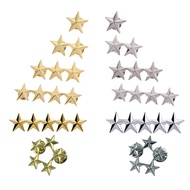 GMBYLBY Style Rank Level Badge Hotel Employee Service Star Symbol Signs Decor