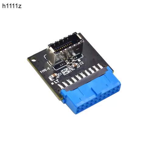 Computer Connectors Riser USB 3.1 Front Panel PC Socket to USB 3.0 20Pin Header Extension Adapter fo