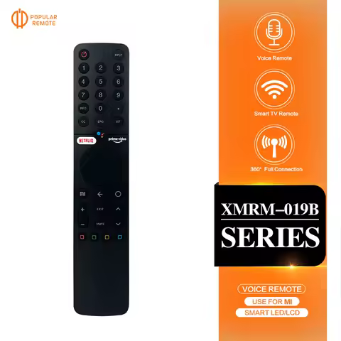 Replacement Voice Remote Control Suitable for Xiaomi Smart TV 32 Inch L32M6-6AEU L43M6-6AEU L50M6-6A