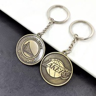 Cenderamata Bola Keranjang NBA Basketball Team Metal Keychain Team Lakers Team Warriors Team Celtics