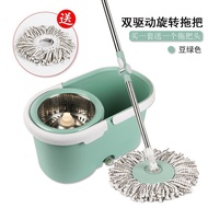 S-T🔰Mop Household Floor Cleaning Hand Wash-Free2023New Self-Drying Rotating Mop Lazy Mop Mop OKVL