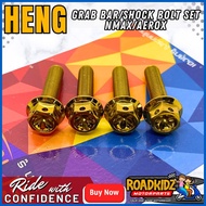 ◨ ◎ ∵ HENG GRAB BAR/SHOCK BOLT SET NMAX/AEROX (4PCS)