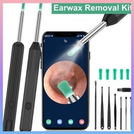 Ear Wax Removal Tool with Camera 1296P HD Otoscope Ear Cleaner Wireless Ear Otoscope Earwax Removal Kit Compatible with iOS Android SHOPCYC6272