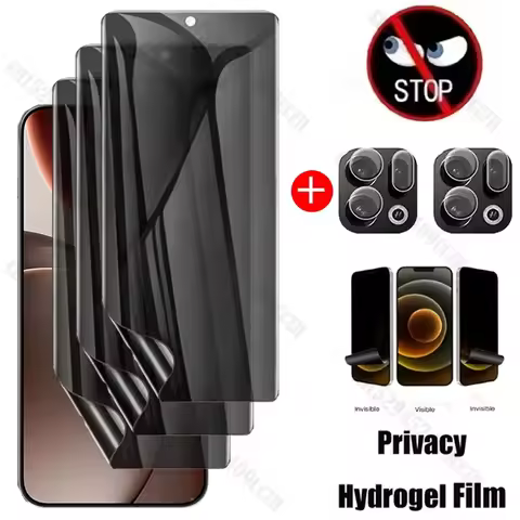 Privacy Anti Spy Peeping Hydrogel Film For OPPO Find X9 X8 Pro Screen Protector For OPPO Find X7 Ult
