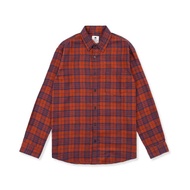 Hommes Apparel FS083 Trench Red Flannel Shirt