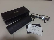 Prada 暗琥珀紋眼鏡框架