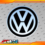 VW logo Cutting Sticker BIG Size