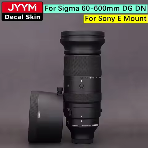 Lens Sticker For Sigma 60-600mm DG DN Decal Skin Vinyl Wrap Film Protector Coat 60-600 F4.5-6.3 f/4.