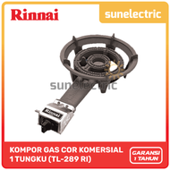 Rinnai TL 289 RI Kompor Gas Komersial 1 Tungku TL-289 RI / TL289 RI / TL 289RI - Hitam