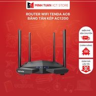 Tenda AC6 Dual Band Wifi Router AC1200 - 2.4GHz & 5GHz