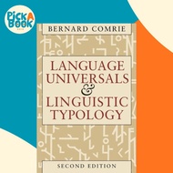 [100% Original Books] - Language Universals & Linguistic Typology 2e (Pa by Alexander Comrie (US edi