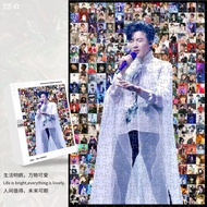 Liu Yuning ไม้ปริศนา1000ชิ้นดาวอาหารโดยรอบทำให้ความรักถั่วโมเสคของเล่นผู้ใหญ่สำหรับ Kangy03-Cb Relie