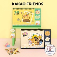 [Kakao Friends] Korea 2025 Special Desk Calendar with Sticky Notes