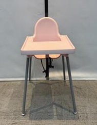 宏品全新二手家具電器 F42308*粉色兒童餐椅*餐桌 餐椅 辦公椅 沙發 原木椅 高腳椅 餐桌椅 茶几桌 營業桌椅 中