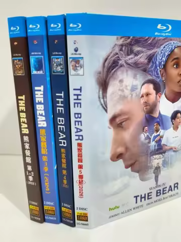 The Bear Season 1-5 (2026)8 Boxed Regional Free Blu-ray disc Audio: English Subtitles: English/Chine