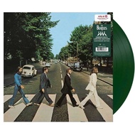 THE BEATLES Abbey Road Vinyl, Cover Dent (Target, Opaque Dark Green, 1LP)