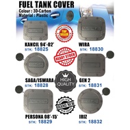 3D Carbon Fuel Tank Cover Kancil Saga Isawa Persona Wira Gen2 Iriz