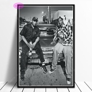NT1054 Gift Dr.Dre &amp; Snoop Dogg Rapper Star Singer Oil Painting Poster Prints Wall Art Canvas Picture Living Home Room Decor movie star canvas0621