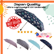 Aurora Angel Accents[SG SELLER] Best Selling Assorted Design Lightweight UV Umbrella Japan Quality