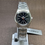 Seiko 5 SYMK17K1 Automatic Black Dial Stainless Steel Ladies Analog Casual Watch