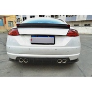 Audi TT MK3 carbon fiber rear bumper diffuser lip skirt TTRS RS bodykit body kit