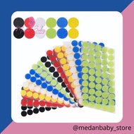 (54 pairs) Adhesive Velcro Tape Adhesive Round Sticker/ (54 pairs) 15mm