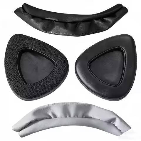 Head Beam EarPads for ASUS ROG Delta/Prism Gaming Headset Enhanced Comfort Protein Earmuffs,7.1 Surr