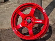 New Car Sport Rim ADVAN RACING GT Wheels 17x7J 4x100 ET40 Candy Red - READY STOCK - AVAILABLE FOR PR
