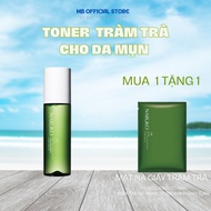Toner nước hoa hồng Naruko trà tràm Tea Tree Shine Control and Blemish Clear Toner 150ml (Bản Đài)