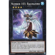 [Yugioh Funny Shop] 1 lá thẻ bài DBCB-AE011 Number 103: Ragnazero (N)