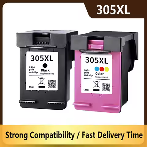 305XL Ink Cartridge Compatible for HP 305 XL DeskJet 2710 2730 2720 4110 4120 4130 4134 2320 Envy 60