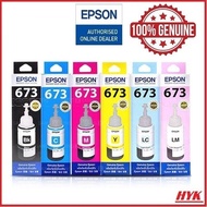 ORIGINAL | Epson Ink 673/T673 for Printer L800 ( T6731 / T6732 /T6733 / T6734 ) L800/L805