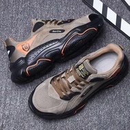 safety shoes men safety shoes Labor Insurance Shoes Men Anti-smashing Anti-piercing Work Shoes Steel
