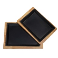 Wholesale Pot BBQ Battle Plate Household Cast Iron Steak Pan Commercial Steak Rectangular Iron Plate