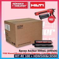 Hilti HIT-HY 200-R V3 / HIT-RE 500 V4 / HIT-RE 100 Epoxy Anchor 20 unit ( RE500 / RE100 / HY200 ) **