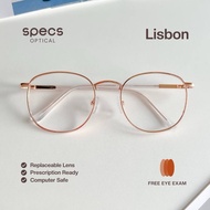 SPECS OPTICAL | LISBON ~ A round metal frame