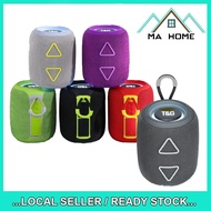MA Home T&G TG-655 Home Wireless Bluetooth Small Speaker USB Charging LED Portable Outdoor Subwoofer