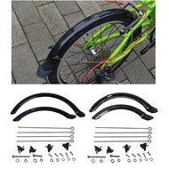 [BlesiyaedMY] Folding Bike Mudguard Set Unbreakable Accessories Mud Guard For 14 Inch 20 Inch Univer