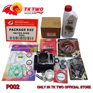 (P002) PACKAGE EX5 RACING SPEC 56MM BLOCK DYS TAIKOM EX5 HIGH POWER 4 STROKE EX5 HP "TK2"