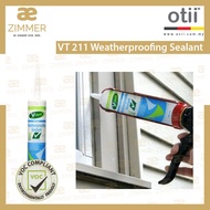 AE Zimmer Otii VT 211 Weatherproofing Sealant_Matt Black (10829)耐候密封胶_亚光黑 (10829)-1bottle only, 3Bot