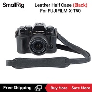 SmallRig Bao da máy ảnh XT50 Case nửa bao da cho FUJIFILM X-T50 (Đen/Nâu/Xanh lá) 4709 / 4710 / 4711